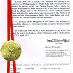 Agreement Attestation for Philippines in Malad, Agreement Legalization for Philippines, Birth Certificate Attestation for Philippines in Malad, Birth Certificate legalization for Philippines in Malad, Board of Resolution Attestation for Philippines in Malad, certificate Attestation agent for Philippines in Malad, Certificate of Origin Attestation for Philippines in Malad, Certificate of Origin Legalization for Philippines in Malad, Commercial Document Attestation for Philippines in Malad, Commercial Document Legalization for Philippines in Malad, Degree certificate Attestation for Philippines in Malad, Degree Certificate legalization for Philippines in Malad, Birth certificate Attestation for Philippines , Diploma Certificate Attestation for Philippines in Malad, Engineering Certificate Attestation for Philippines , Experience Certificate Attestation for Philippines in Malad, Export documents Attestation for Philippines in Malad, Export documents Legalization for Philippines in Malad, Free Sale Certificate Attestation for Philippines in Malad, GMP Certificate Attestation for Philippines in Malad, HSC Certificate Attestation for Philippines in Malad, Invoice Attestation for Philippines in Malad, Invoice Legalization for Philippines in Malad, marriage certificate Attestation for Philippines , Marriage Certificate Attestation for Philippines in Malad, Malad issued Marriage Certificate legalization for Philippines , Medical Certificate Attestation for Philippines , NOC Affidavit Attestation for Philippines in Malad, Packing List Attestation for Philippines in Malad, Packing List Legalization for Philippines in Malad, PCC Attestation for Philippines in Malad, POA Attestation for Philippines in Malad, Police Clearance Certificate Attestation for Philippines in Malad, Power of Attorney Attestation for Philippines in Malad, Registration Certificate Attestation for Philippines in Malad, SSC certificate Attestation for Philippines in Malad, Transfer Certificate Attestation for Philippines