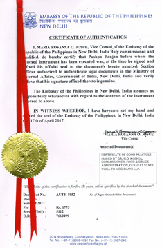 Agreement Attestation for Philippines in Ratnagiri, Agreement Legalization for Philippines, Birth Certificate Attestation for Philippines in Ratnagiri, Birth Certificate legalization for Philippines in Ratnagiri, Board of Resolution Attestation for Philippines in Ratnagiri, certificate Attestation agent for Philippines in Ratnagiri, Certificate of Origin Attestation for Philippines in Ratnagiri, Certificate of Origin Legalization for Philippines in Ratnagiri, Commercial Document Attestation for Philippines in Ratnagiri, Commercial Document Legalization for Philippines in Ratnagiri, Degree certificate Attestation for Philippines in Ratnagiri, Degree Certificate legalization for Philippines in Ratnagiri, Birth certificate Attestation for Philippines , Diploma Certificate Attestation for Philippines in Ratnagiri, Engineering Certificate Attestation for Philippines , Experience Certificate Attestation for Philippines in Ratnagiri, Export documents Attestation for Philippines in Ratnagiri, Export documents Legalization for Philippines in Ratnagiri, Free Sale Certificate Attestation for Philippines in Ratnagiri, GMP Certificate Attestation for Philippines in Ratnagiri, HSC Certificate Attestation for Philippines in Ratnagiri, Invoice Attestation for Philippines in Ratnagiri, Invoice Legalization for Philippines in Ratnagiri, marriage certificate Attestation for Philippines , Marriage Certificate Attestation for Philippines in Ratnagiri, Ratnagiri issued Marriage Certificate legalization for Philippines , Medical Certificate Attestation for Philippines , NOC Affidavit Attestation for Philippines in Ratnagiri, Packing List Attestation for Philippines in Ratnagiri, Packing List Legalization for Philippines in Ratnagiri, PCC Attestation for Philippines in Ratnagiri, POA Attestation for Philippines in Ratnagiri, Police Clearance Certificate Attestation for Philippines in Ratnagiri, Power of Attorney Attestation for Philippines in Ratnagiri, Registration Certificate Attestation for Philippines in Ratnagiri, SSC certificate Attestation for Philippines in Ratnagiri, Transfer Certificate Attestation for Philippines